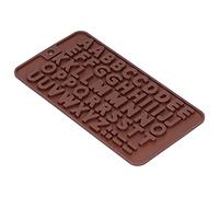 Fdit Stampi in Silicone per Torte 5 Pezzi, Stampi per Cioccolato Pudding Cake, Non Adesivi, Adatti a Microonde e Lavastoviglie, Silicone Resistente Al Calore per Attrezzatura da Forno (Lettera)