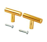 Fdit Stampo per Vassoio di Frutta in Silicone, Stampo per Sottobicchiere in Resina Fai-da-te con Manici in Lega per Piatto Mandala Rotondo Quadrato (Manico placcato oro a forma di T)