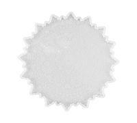 Fdit Stampo per Vassoio di Frutta in Silicone, Stampo per Sottobicchiere in Resina Fai-da-te con Manici in Lega per Piatto Mandala Rotondo Quadrato (MD3465 Piatto Frutta Modello Mandala)