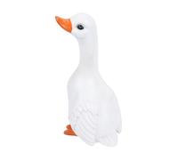 Fdit Statua di Anatra, Statua Decorativa di Anatra per Esterni Ornamento di Scultura di Animali in Resina Resistente Agli Agenti Atmosferici per Cortile Esterno, Patio, Prato e