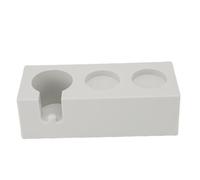 Fdit Stazione di Pressatura del caffè Supporto Durevole in ABS per Portafiltro da 51 Mm 54 Mm e Distributore Home Cafe (WHITE)