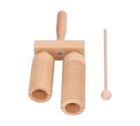 Fdit Strumento a Percussione Guiro in Legno Educativo Durevole per Bambini Sopra 1 Anno, Vernice a Base D'acqua, Bordo Lucido per Coltivare il Senso del Ritmo e L'immaginazione