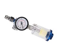 Fdit Strumento di Filtro del Separatore di Acqua Standard 1/4 del Regolatore Dell'aria per Pistola a Spruzzo con unità di Filtro Compatto, Impedisce la Verniciatura di Contaminazione
