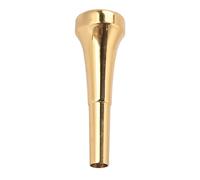 Fdit Strumento Musicale Bocchietto della Tromba in Ottone 3 Pezzi Set, Accessorio per le Prestazioni del Leggero per Principianti, Colore Dorato (5C)