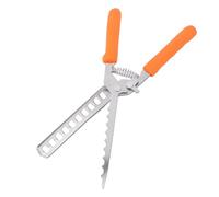 Fdit Strumento per Rimuovere la Membrana delle Costole, Skinner per Costolette in Acciaio Inossidabile 304 con Punta Curva per Tagliare il Grasso e Rimuovere la Membrana, Impugnatura