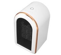 Fdit Stufa Elettrica Portatile 1500W, Riscaldatore in Ceramica PTC con Riscaldamento Rapido, Funzionamento Silenzioso e Protezione Dal Surriscaldamento per Piccole Stanze, Camera da (Spina europea