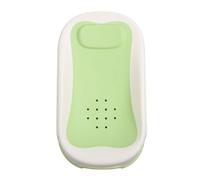 Fdit Supporto per Bagnetto con Design Ergonomico e Fori in Rete Ad Asciugatura Rapida, Supporto per Bagnetto Antiscivolo per Neonati, Adatto per Uso Domestico (GREEN)
