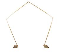 Fdit Supporto per Fondale per Nuziale, Elegante Cornice in Metallo Resistente Cornice per Palloncini Decorazione Sfondo per Decorazioni per Interni Ed Esterni