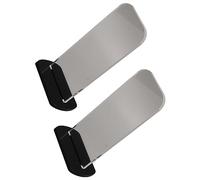 Fdit Supporto per Guanti da Boxe in Acrilico da 2 Pezzi, Espositore per Guanti da Boxe Verticale Espositore per Guanti da Baseball Supporto per Guanti in Acrilico (Black)