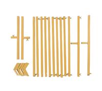 Fdit Supporto per Nuziale, Ampia Cornice Esagonale in Metallo per Matrimonio, Supporto per Floreale per Palloncini, per Cerimonie, Interni Ed Esterni