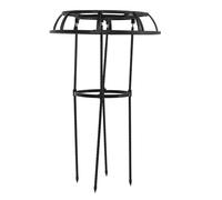 Fdit Supporto per Piante Rampicanti, Paletto Decorativo Stabile per Pomodori Rosa Antiruggine, Installazione Facile per Giardino su Balcone, Tubo in Acciaio, Diametro 50 Cm (2 strati)