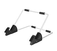 Fdit Supporto per Tablet Regolabile Supporto da Tavolo Ergonomico per Laptop Pieghevole e Staccabile Regolabile in Altezza per Telefono Tablet Libro con Plastica in Alluminio