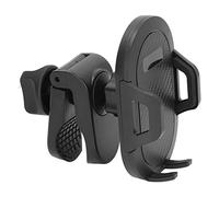 Fdit Supporto per Telefono con Morsetto di Bloccaggio più Sicuro, Rotazione a 360 Gradi, Supporto per Carrello da Bici, Adatto per Escursionisti e Barche, Realizzato in Materiale Plastico di Alta