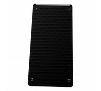 Fdit Supporto per Telefono in Silicone, Supporto da Scrivania Pieghevole Pieghevole Antiscivolo con Nucleo in Lega di Alluminio per Laptop Tablet Telefono Ufficio Domestico (BLACK)