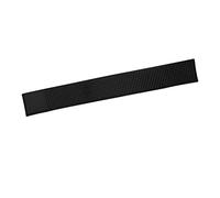 Fdit Tappetino da bar resistente, antiscivolo, isolamento termico, per bar, controsoffitto, prevenzione delle fuoriuscite, caffetteria, in PVC nero, 60 x 8 x 1 cm