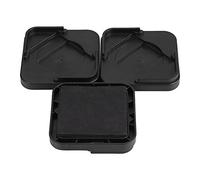 Fdit Tappetino per Gambe per Mobili, Protezioni per Pavimenti Antiscivolo da 8 Pezzi per Tavolo da Sedia (BLACK)