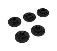 Fdit Tappo per Gamba per Piscina, Staffa di Supporto in Plastica P61010 per Piscine Fuori Terra con Telaio Rotondo Quadrato in Acciaio Confezione da 5 Tappi di Stabilità per la