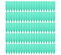 Fdit Targhetta con Nome Pianta, Confezione da 100 Etichette da Giardino in PVC per Fiori e Ortaggi, Marcatori per Inserti nel Terreno 5x1 Cm per Serra, Frutteto, Vivaio
