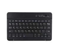 Fdit Tastiera Bluetooth Wireless Portatile Universale, Tastiera Impermeabile Wireless Russa e Inglese da 7 Pollici Ricaricabile per Andriod per per IOS