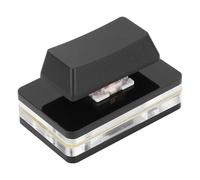 Fdit Tastiera USB Programmabile con Interruttore Rosso per Giochi, Tastiera OSU Meccanica RGB Tasto Singolo per Impiegati (BLACK)