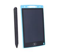 Fdit Tavoletta LCD Cancellabile, Tavolo da Disegno Leggero con Schermo Confortevole, Blocco Note per Uso Domestico in Ufficio, Lavagna per Schizzi Portatile (BLUE)