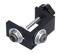 Fdit Tavolo Permanente Tavolo Ride -Drill Jig 3 in 1 Posizione Regolabile -Kit gioco per Mattoni di Mobili, Materiale in Lega di Alluminio