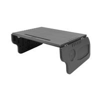 Fdit Tavolo Pieghevole da Auto Compatto Salvaspazio per Viaggi in Campeggio con Console Centrale Y 3, Tavolo da Pranzo Multifunzionale con Vassoio Pieghevole per attività Familiari