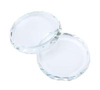 Fdit Tavolozza di Nail Art Sostenibile, Tavolozza di Supporto per Colla a 2 Poli Post-inverno Post-inverno, per Uso Personale della Stanza delle Unghie, Artista Artistico di Artistica