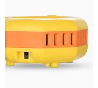 Fdit Tazza di Alluminio di Anatra Giallo Portatile di Raffreddamento Rapido per Mini Refrigeratore Bevanda Ufficio per il Raffreddatore di Bevanda (Tassa di raffreddamento con adattatore