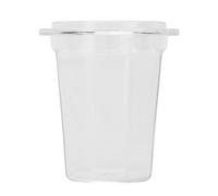 Fdit Tazza Dosatrice per caffè PC Alimentatore Polvere Trasparente Antistatico, Tazza Facile da Usare per Caffetterie (51MM)