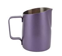 Fdit Tazza Montalatte in Acciaio Inossidabile, Brocca Versatore Professionale per Latte Art con Beccuccio Antigoccia, capacità di 320 G per la Preparazione di caffè, Cioccolata Calda (600 ml)