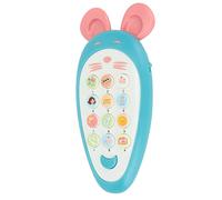 Fdit Telefono Giocattolo Educativo per Bambini con Copertura in Silicone e Materiale ABS Sicuro per lo Sviluppo Intellettuale (#11)
