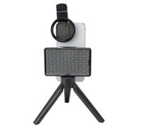 Fdit Temperabile Regolabile Temperatura Photografia Ricaricabile Riempimento Luce per lo Streaming Live con Diversi Metodi di Carico per Artisti Che utilizzano: ABS