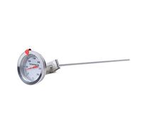Fdit Termometro da Cucina, 12 "Termometro da Cucina a Lunga Durata in Acciaio Inox con Clip per Cibo per Barbecue