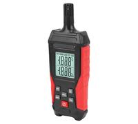 Fdit Termometro Igrometro Digitale Portatile con Display LCD Retroilluminato, MAX MIN Data Hold per Sensore GXHTC3, Igrometro Preciso Campionamento 8 Volte Al Secondo