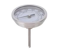 Fdit Termometro per Barbecue, Indicatore di Temperatura 83 Mm, Acciaio