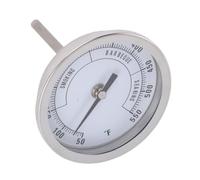 Fdit Termometro per Barbecue, Indicatore di Temperatura Bimetallico