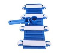 Fdit Testa Aspirante per Piscina con Ruote Pulizia Efficace e Adatta a Vari Tipi di Piscina, in Plastica Robusta Maggiore Durata, 33 X 19 Cm, 1 Testa per la Manutenzione della