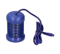 Fdit Testa Ionica Disintossicante, Parte di Ricambio Compatibile per Pediluvio Spa, Plastica, Acciaio Inossidabile, Diametro 7 Cm, per Centro Benessere, (Yubencao blu doppio foro removibile e