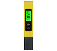 Fdit Tester Portatile per PH 3 in 1 Digitale - Combo con misuratore di Temperatura TDS EC Penna misuratore Digitale della qualità dell'Acqua