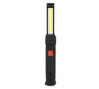 Fdit Torcia elettrica portatile ultra luminosa a LED con magnete USB impermeabile torcia LED luminosità regolabile Lampada da lavoro ricaricabile
