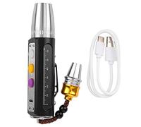 Fdit Torcia portatile a 3 LED Esperto con luci di identificazione di giade Rilevatore di gemme Ispezione di pietre preziose per gioielli