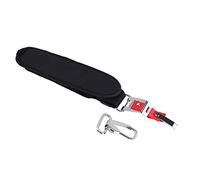 Fdit Tracolla Nera per Decespugliatore Decespugliatore, Tracolla Regolabile in Nylon con Gancio in Alluminio, Proteggi Spalla Imbottita Ampliata per Un Comfort Universale