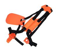 Fdit Tracolla per Decespugliatore, Doppia Spalla Imbottita, Imbracatura Regolabile Universale, Decespugliatore, Tosaerba, Cintura in Nylon per Giardino Esterno, Cura del Prato,