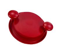 Fdit Tritacarne, Design Multi Punte Triturazione Rapida Base Antiscivolo Macchina Manuale per Distruggere Carne con Manici, per Cottura di Pollo Manzo Insalata di Feste BBQ (rosso)