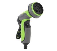 Fdit Ugello per Tubo da Giardino ABS TPR 10 modalità Ugello Spruzzatore Ad Alta Pressione Regolabile Design Ergonomico per Giardinaggio e Auto