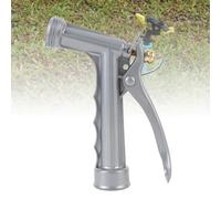 Fdit Ugello per Tubo da Giardino, Ugello a Spruzzo Ad Alta Pressione Regolabile con Costruzione in Lega di Zinco, Spruzzatore D'Acqua a 8 Modelli per Innaffiare Piante, Lavare Auto e (Spina europea)