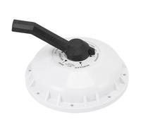 Fdit Uscita Elevata 272422 Valvola con Una Molla di Compressione della Guarnizione di Deviazione, Diametro di 9,3 Pollici, Materiale ABS, 1 Set per/Piscina di Acqua Salata e Cura Spa e Spa