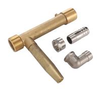 Fdit Valvola Ad Attacco Rapido in Ottone Accesso Efficiente all'Acqua per Parti del di Irrigazione del Giardino, Materiale Durevole in Ottone e Acciaio Inossidabile per Irrigazione a Pioggia