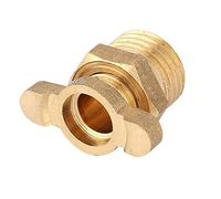 Fdit Valvola di Drenaggio dell'Acqua Precisa Kit di Sostituzione in Ottone Ad Alta qualità per Accessori del Compressore d'Aria G1/4 5pcs per Connessione Diretta